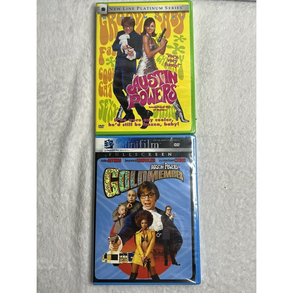 Austin Powers: International Man of Mystery & Goldmember Mike Myers DVD NEW